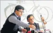  ?? DEEPAK GUPTA/HT ?? Chief minister Akhilesh Yadav during a press conference in Lucknow on Sunday.