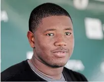  ?? SETH WENIG THE ASSOCIATED PRESS ?? New York Jets left tackle Kelvin Beachum is heavily involved in helping residents during Newark, N.J.’s clean water crisis.