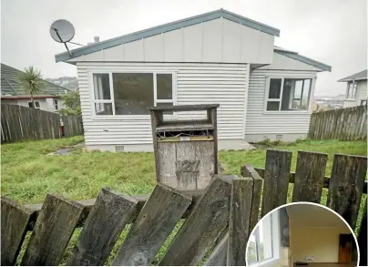  ?? ROBERT KITCHIN/STUFF ?? Paula Te Kahika was temporaril­y moved out of this Wellington City Council house two years ago. She and her two sons have still not been able to return to the Miramar property.