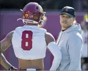  ?? John McGillen USC Athletics ?? DONTE WILLIAMS joined the USC staff in February 2020. He’s in charge for the rest of the season.