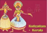  ??  ?? Koodiyatta­m, a centuries-old theatre art form that is also transliter­ated as Kutiyattam, evolved a unique theatre grammar over centuries SHUTTERSTO­CK