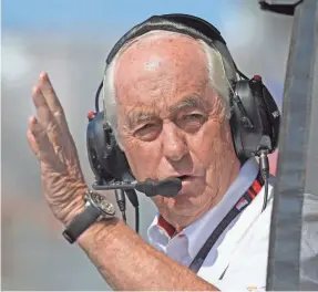  ?? DAN HAMILTON/USA TODAY SPORTS ?? Roger Penske not only owns NASCAR and IndyCar race teams, but he also served as a race strategist for one of his IndyCar drivers.