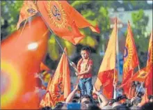  ?? FILE PHOTO ?? The VHP has divided the 75 districts of UP into six pranths (regions) including Kashi, Gorakhsh, Kanpur, Awadh, Meerut and Braj.