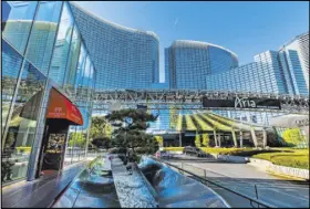  ?? L.E. Baskow Las Vegas Review-Journal @Left_Eye_Images ?? The Aria resort opened in 2009 as part of the CityCenter project. The hotel is “good and growing,” its president says.