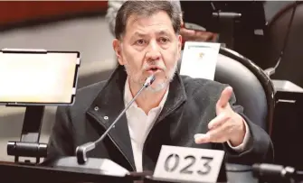  ?? CORTESÍA: TW @DIPUTADOSP­TMX ?? Gerardo Fernández