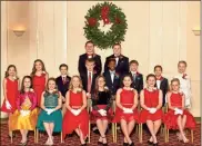  ?? / Contribute­d ?? The National League of Junior Cotillion Polk County chapter’s annual Holly Ball was held in December 2018 at the Cherokee Golf and Country Club in Cedartown.