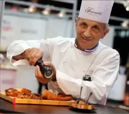  ?? (Photo Jean-François Ottonello) ?? Philippe Joannès, le chef exécutif du Fairmont Monte- Carlo, est directeur de programme de ce Chefs World Summit.