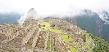  ?? — AFP file photo ?? Photo shows the archaeolog­ical site of Machu Picchu, in Cusco, Peru amid the new coronaviru­s pandemic.