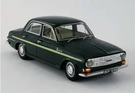  ??  ?? ▲ Silas Models 1/43 scale VX4/90 in Moorland Green. Photo: British Heritage Models