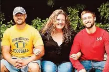  ?? PHOTO PROVIDED ?? Queensbury High School teacher and coach Bob Dean, left, recently lost his sister, Angie, and brother, Shawn, to heroin addictions. He is organizing a “Remembranc­e Walk” on Friday, Feb. 16 to raise awareness about the heroin/opioids epidemic, and...