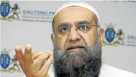  ?? / PUXLEY MAKGATHO ?? Gauteng MEC for roads and transport Ismail Vadi has called on the two associatio­ns to abide by the ruling on the route.