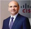  ??  ?? Ziad Salameh, Managing Director West Region, Cisco Middle East.