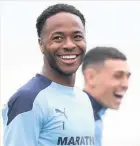  ??  ?? Raheem Sterling is showing he is a class act now with the Blues