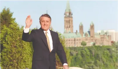  ?? JOHN MAJOR/FILES ?? With Brian Mulroney's death, Canada has lost its second-to-last “big tent politics” prime minister, Shachi Kurl says.