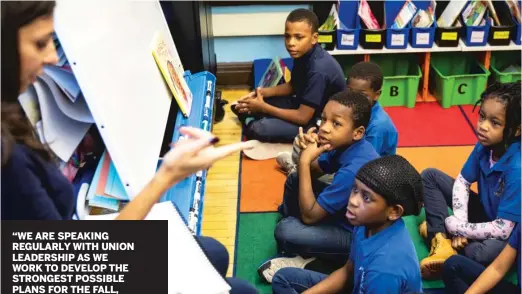  ?? FILE PHOTO ?? Students listen during class last fall at Roswell B. Mason Elementary School on the South Side.SUN-TIMES