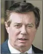 ?? Jim Lo Scalzo EPA/Shuttersto­ck ?? PAUL MANAFORT pleaded guilty in federal court to conspiracy and obstructin­g justice.
