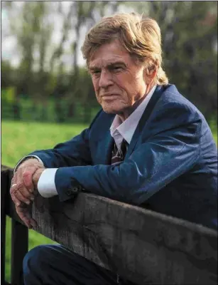  ??  ?? Robert Redford as Forrest Tucker in TheOldMana­ndTheGun.