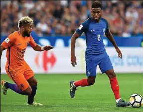  ??  ?? Le milieu de Monaco Thomas Lemar a inscrit un doublé au Stade de France.