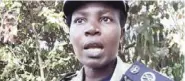  ??  ?? Copperbelt Police Commission­er, Charity Katanga