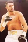  ??  ?? Hughie Fury