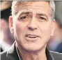  ??  ?? George Clooney