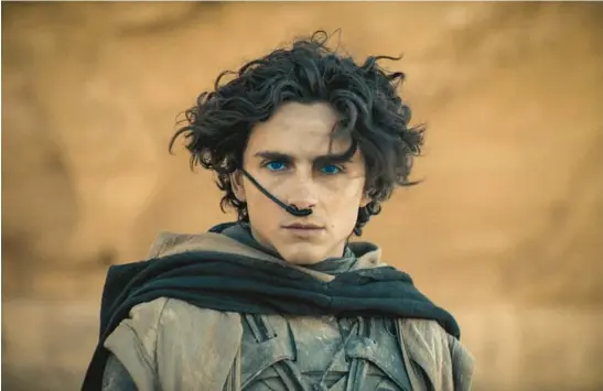  ?? WARNER BROTHERS ?? Timothee Chalamet in “Dune: Part Two.”