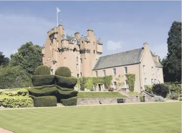  ??  ?? Crathes Castle is making amends after incurring the wrath of mental health campaigner­s