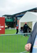  ??  ?? Welcome: Richard Holdsworth, Cricket Ireland performanc­e director