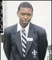  ?? HILTON COLLEGE ?? Ngidi’s first day at the school.