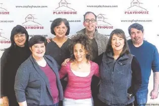  ?? CUMBERLAND COUNTY PLAYHOUSE PHOTO ?? The cast and directors of “A Second Helping” are in front, from left, Bonner Church, Caitie Moss and Weslie Webster. In back are director René Pulliam, Patty Payne, Jason Ross and Ron Murphy, music director.