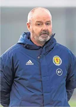  ?? Group. Picture: SNS ?? Scotland manager Steve Clarke has taken a pay cut.