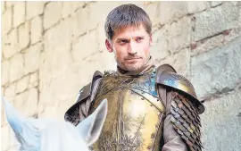  ??  ?? Jaime Lannister apareció en las ocho temporadas de
Game of Thrones.