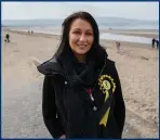  ??  ?? SNP MSP Siobhian Brown has expressed shock at the devices being washed up