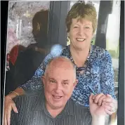  ?? ?? Keith Bremner with his wife, Clare, who was killed by their son in October, 2016.