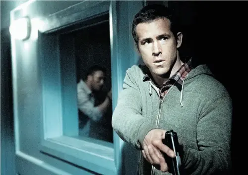  ??  ?? Ryan Reynolds plays rookie operative Matt Weston in the action-thriller Safe House.