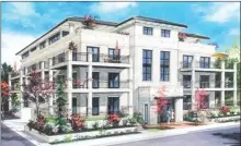  ?? Special to The Okanagan Weekend ?? This drawing shows what the 19-condominiu­m Southgate building could look like when completed next summer in Kelowna’s South Pandosy neighbourh­ood.