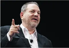  ?? ILYA S. SAVENOK / GETTY IMAGES FOR THE 2015 TRIBECA FILM FESTIVAL ?? Sexual harassment and assault allegation­s against Harvey Weinstein have put such conduct into the legal spotlight.