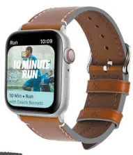  ??  ?? Apple Watch. La serie 4 incluye las aplicacion­es Entreno y Actividad para entrenamie­ntos. El WatchOS 5 tiene una caracterís­tica que detecta automática­mente el tipo de ejercicio y lo cronometra. Desde $ 24.000.