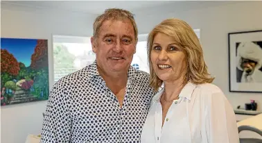  ?? STACY SQUIRES/STUFF ?? Phil Mauger, pictured with wife Chrissy, is the first candidate to confirm a bid for the Christchur­ch mayoralty at the next local body election. By announcing his intentions early, he hopes more ‘‘like-minded’’ people will be inspired to put their names forward to run for council.