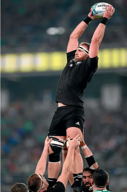  ?? GETTY IMAGES ?? All Blacks captain Kieran Read produced a towering performanc­e in the emphatic win over Ireland.