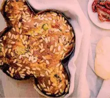  ?? ?? Varianti Colomba farcita in versione salata, è la nuova tendenza