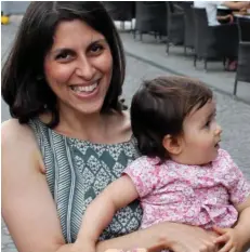  ??  ?? Accused: Nazanin Zaghari-Ratcliffe with Gabriella