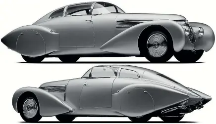  ??  ?? The 1938 Hispano-Suiza Dubonnet Xenia is said to have inspired the design of the Carmen. Let’s hope it looks this good.