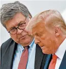  ?? MANDEL NGAN/GETTY-AFP ?? Attorney General William Barr has refuted President Trump’s claims that last month’s election was fraudulent.