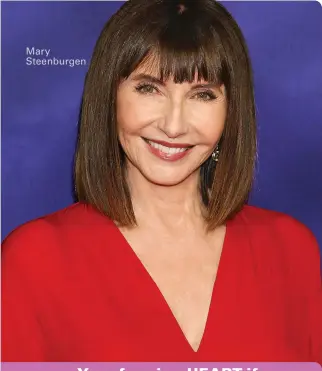  ??  ?? Mary Steenburge­n