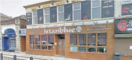  ??  ?? ●●Istanblue in Royton was in the finals of the British Kebab Awards