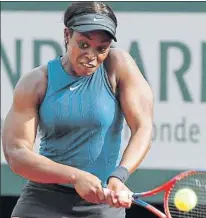  ?? FOTO: AP ?? Sloane Stephens, vigente campeona del Open USA