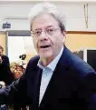  ?? Ansa ?? Il premier uscente Gentiloni