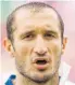  ?? BILD: SN/GEPA/AGUILAR ?? Chiellini wird in Berlin nicht auf „Beißer“Suárez aufpassen.