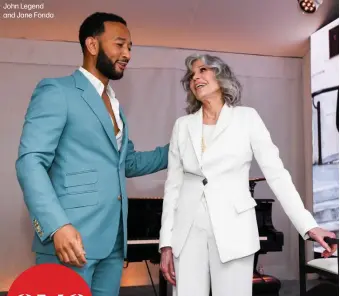  ?? ?? John Legend and Jane Fonda